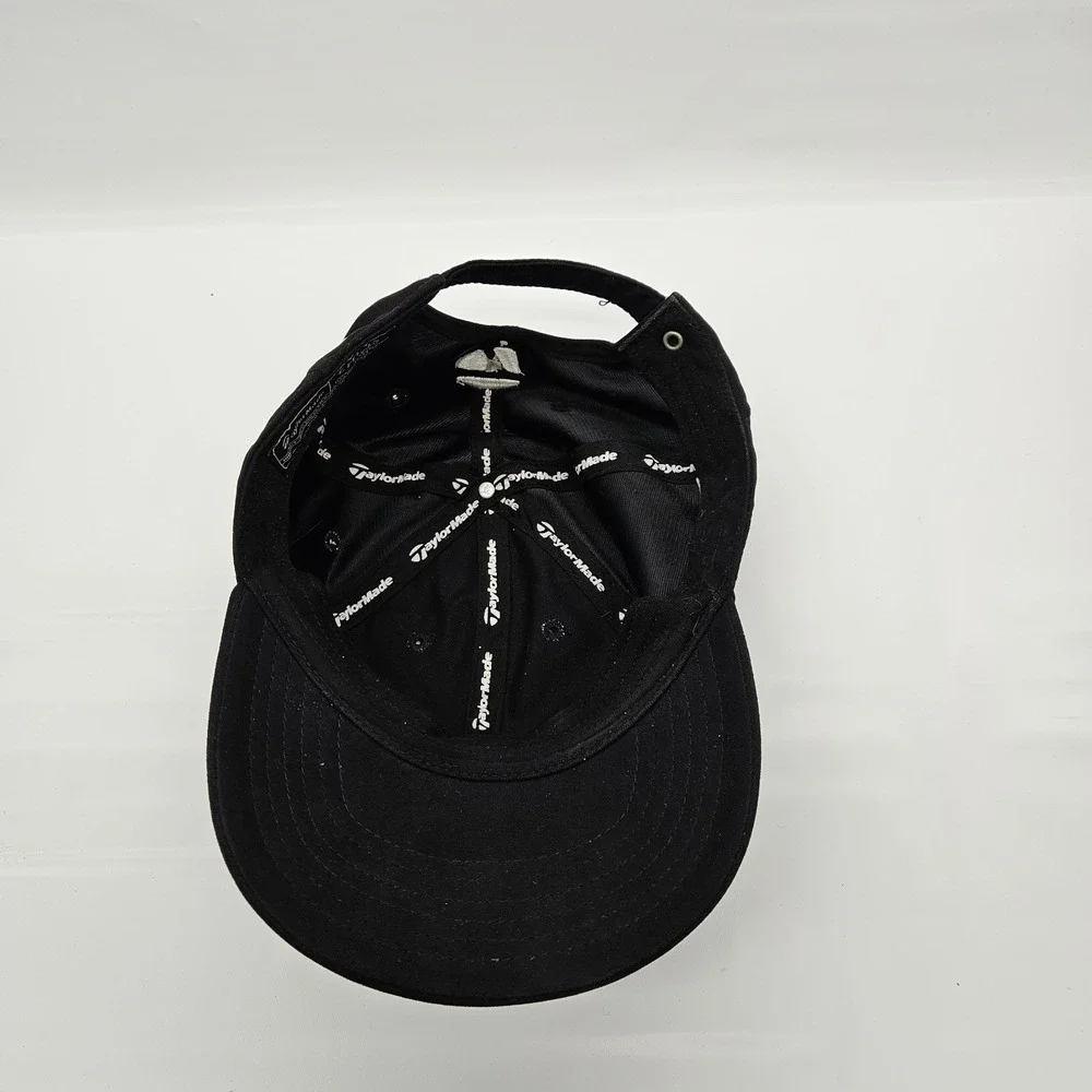 TaylorMade Hat‎ Strapback Golf Cap Mens Black Burner TMAX Gear Lightweight